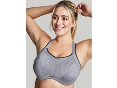 Podprsenka balkonetka Sports Balconnet charcoal marl 9441 melanž - Sculptresse
