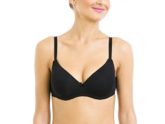 Dámská vyztužená podprsenka PERFECT SOFT BRA černá - Bellinda