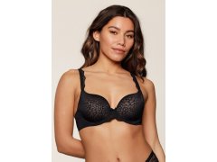 Dámská podprsenka LingaDore 1400-1 black/nude