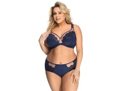Měkká podprsenka Gorsenia K 441 Luisse Navy blue