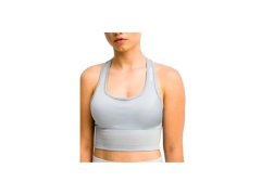 Podprsenka GymHero Stripes Bra W BRA-GRAPHITE