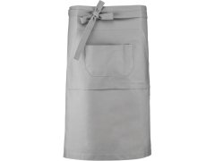 Kariban K 887 Barová zástěra středně dlouhá 20.K887 light grey