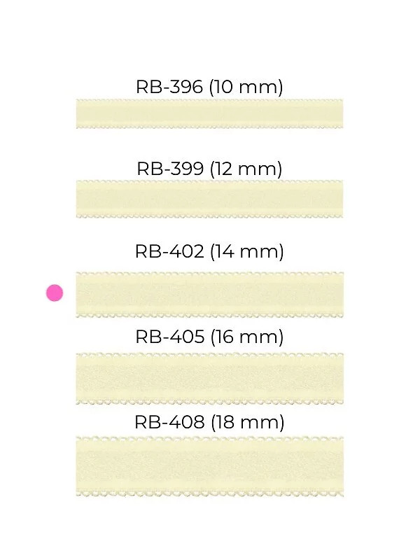 Dámská ramínka smetanové RB 402 14 mm - Julimex - Dámské spodní prádlo podprsenky doplňky