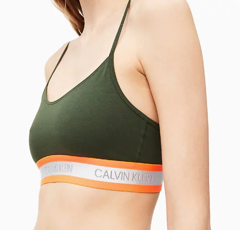 Podprsenka QF5459 - FDX Women´s Unlined Bralette - Calvin Klein
