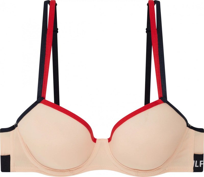 Podprsenka s kosticí UW0UW01822-TD5 růžová - Tommy Hilfiger