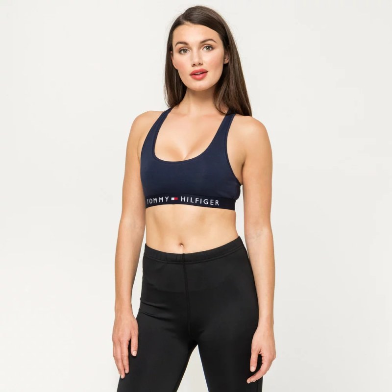 Podprsenka UW0UW02037 416 tm.modrá - Tommy Hilfiger