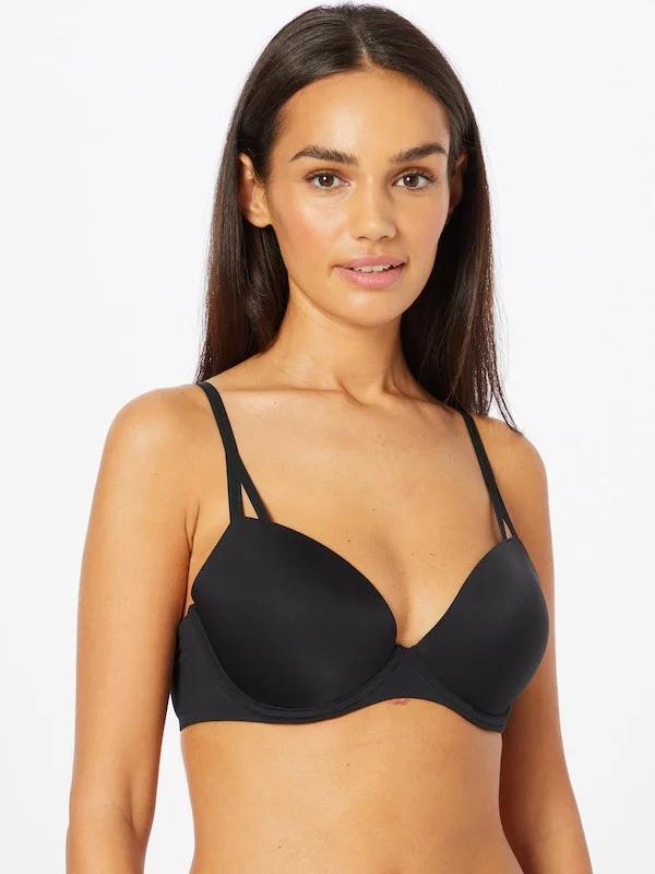 Dámská push up podprsenka - QF6016E - UB1 černá - Calvin Klein