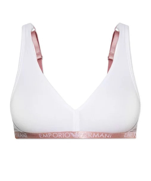 Podprsenka 164481 2R223 00010 - bílá - Emporio Armani - Dámské spodní prádlo podprsenky
