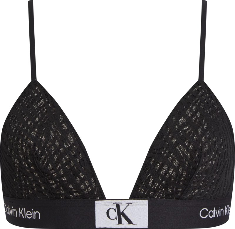 Dámská podprsenka 000QF7377E UB1 černá - Calvin Klein