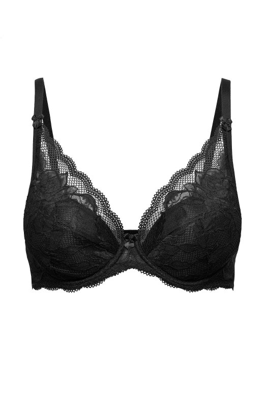 Dámská push-up podprsenka BS 1200 Vika černá - Gaia - Dámské spodní prádlo podprsenky