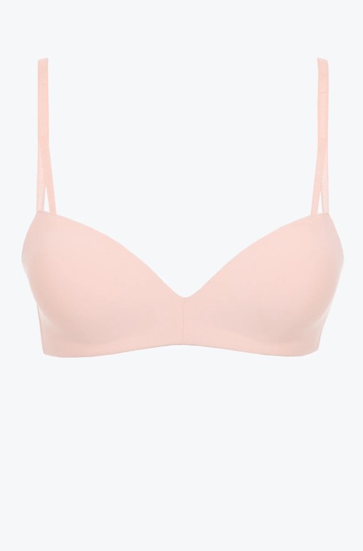 Dámská podprsenka Wireless Push-Up Bra Seductive Comfort 000QF6017E A4E broskvová - Calvin Klein - Dámské spodní prádlo podprsenky