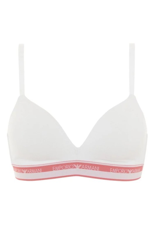 Dámská podprsenka 164410 4R227 00010 bílá - Emporio Armani