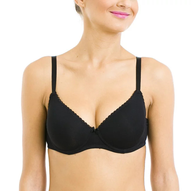 Dámská vyztužená podprsenka PERFECT SOFT BRA černá - Bellinda