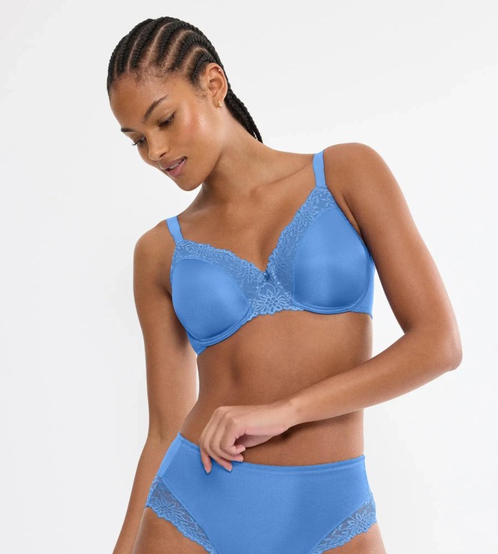 Podprsenka nevyztužená Ladyform Soft W modrá 005J - Triumph