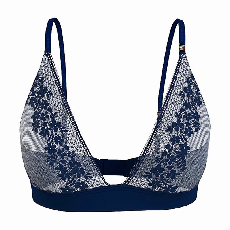 Dámská nevyztužená podprsenka Triangle UW0UW03808-DW5 - Tommy Hilfiger