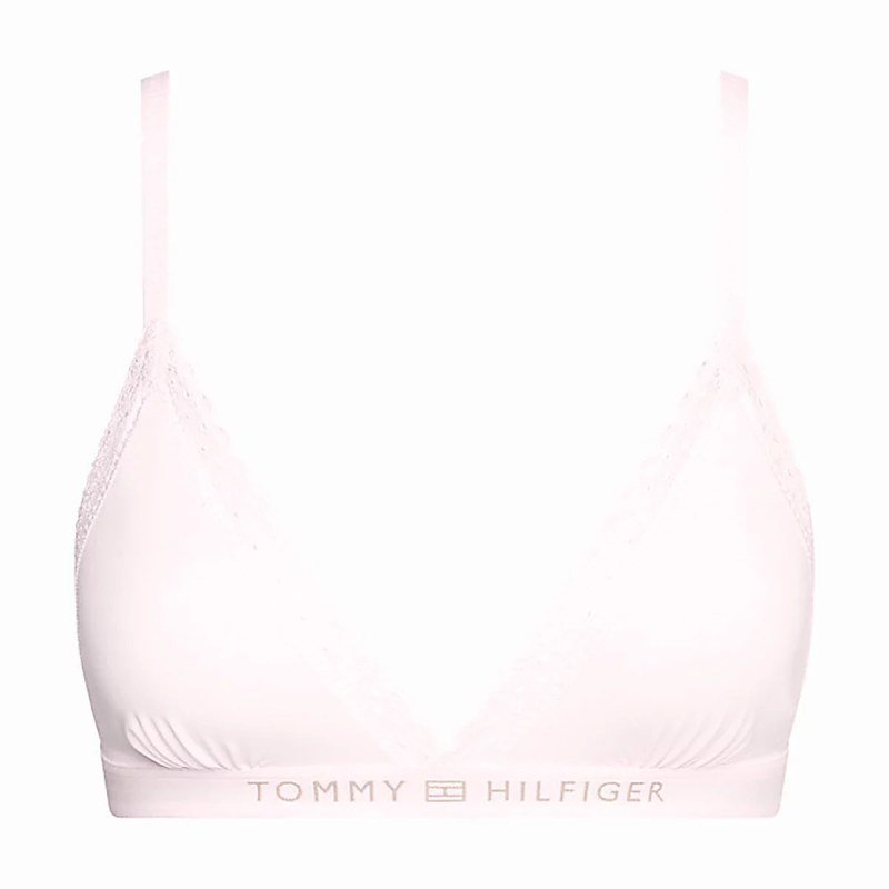 Dámská nevyztužená podprsenka Triangle UW0UW04242-TOG - Tommy Hilfiger
