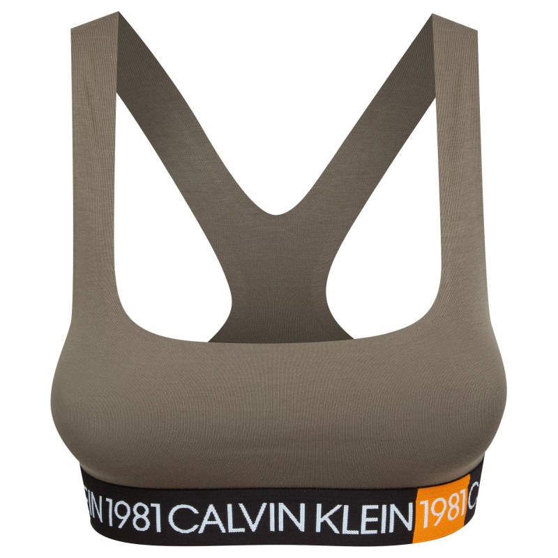 Dámská sportovní podprsenka QF5577E-7GV - Calvin Klein