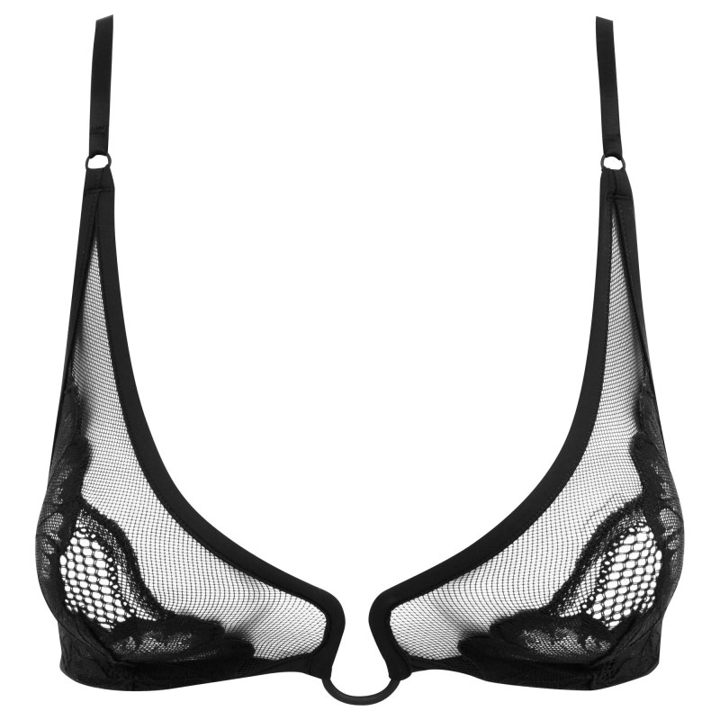 Dámská nevyztužená podprsenka Unlined Triangle QF5560E-001 - Calvin Klein