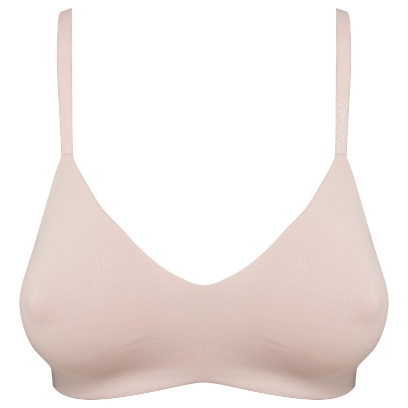Dámská nevyztužená podprsenka Unlined Triangle QF4777E - Calvin Klein