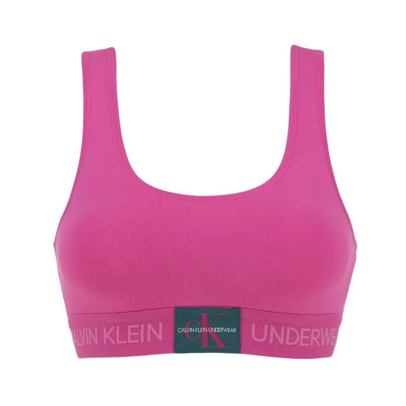 Dámská sportovní podprsenka QF4918E-TZX - Calvin Klein