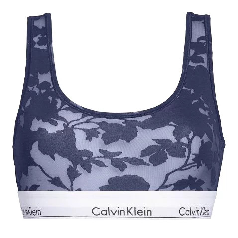 Dámská sportovní podprsenka QF5271E-FGU - Calvin Klein