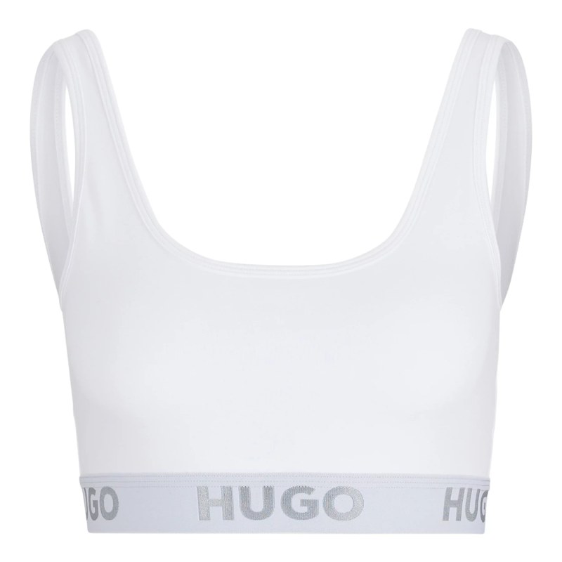BOSS Dámská sportovní podprsenka Sporty Logo 50469631-100 - HUGO