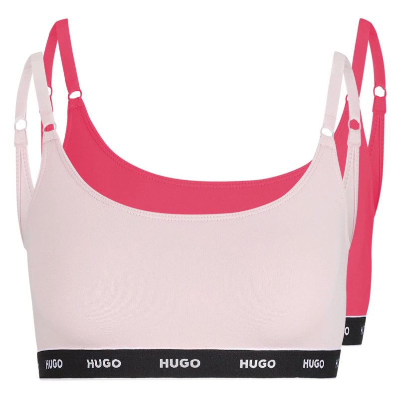 2Pack sportovních podprsenek BOSS 50480158-692 - HUGO - Dámské spodní prádlo podprsenky