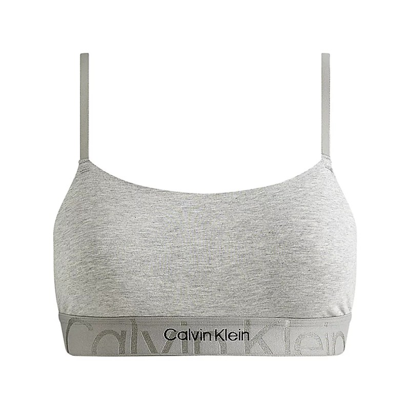 Dámská sportovní podprsenka Monolith Cotton QF6989E-P7A - Calvin Klein
