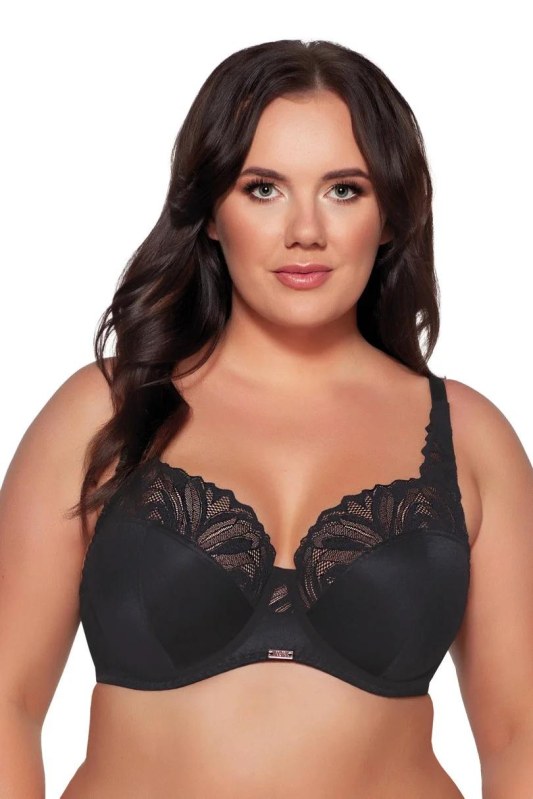 PODPRSENKA AV 2106 BLACK MAXI - Dámské spodní prádlo podprsenky