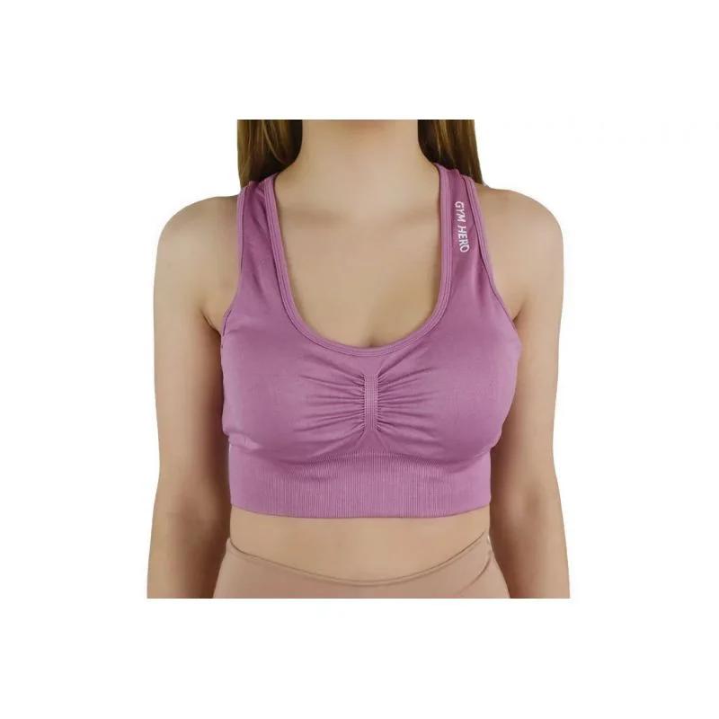 Podprsenka do posilovnyHero Miami Cute Bra W BASIC-MAUVE