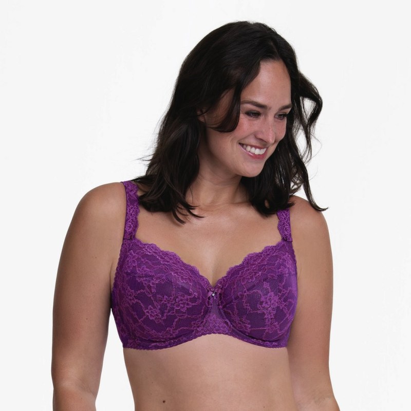 Bobette podprsenka s&nbsp;kosticí Full Cup 5289 magic purple - RosaFaia - Dámské spodní prádlo podprsenky