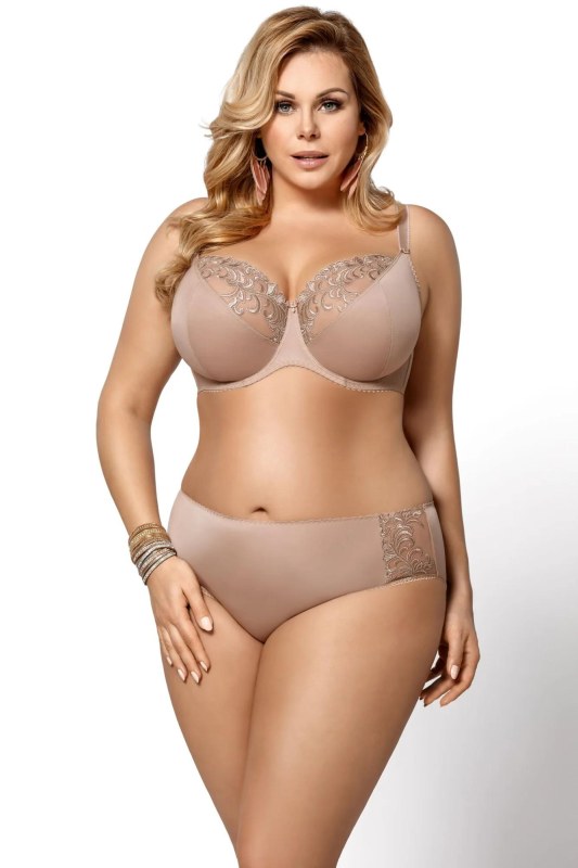 Podprsenka Victoria K378 Beige - Gorsenia - Dámské spodní prádlo podprsenky