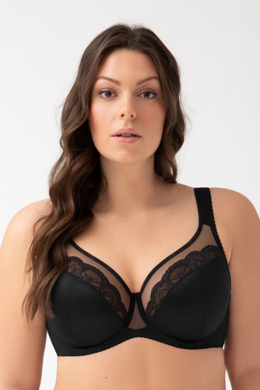 LUISSE SOFT BRA K441 BLACK - Dámské spodní prádlo podprsenky nevyztužené