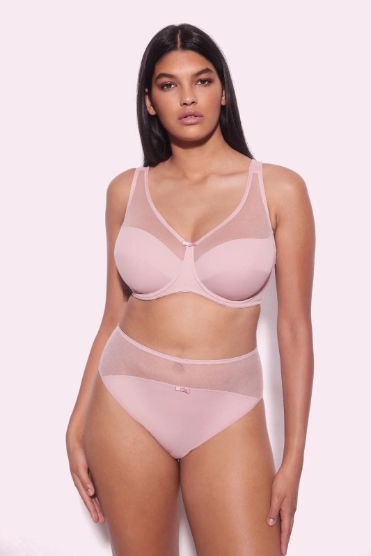 Alles Havana soft bra M Pink - Dámské spodní prádlo podprsenky nevyztužené