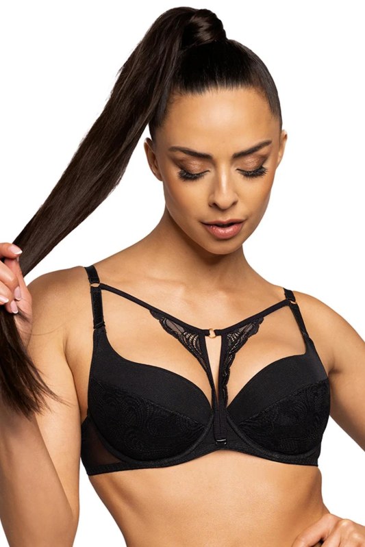 Push-up podprsenka s krajkou model 190251 Mat