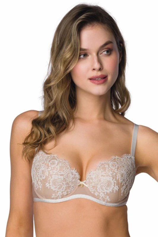 Push-up podprsenka s květinovým vzorem model 203964 Mat