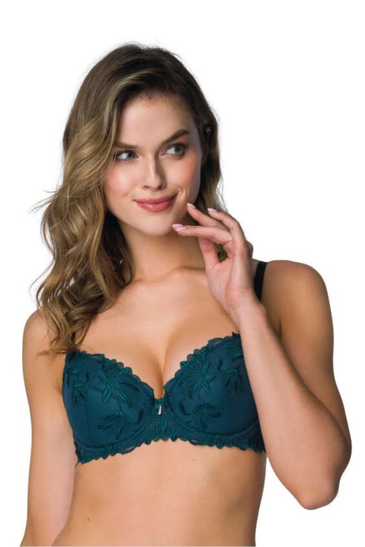 Push-up podprsenka s květinovým vzorem model 203967 Mat