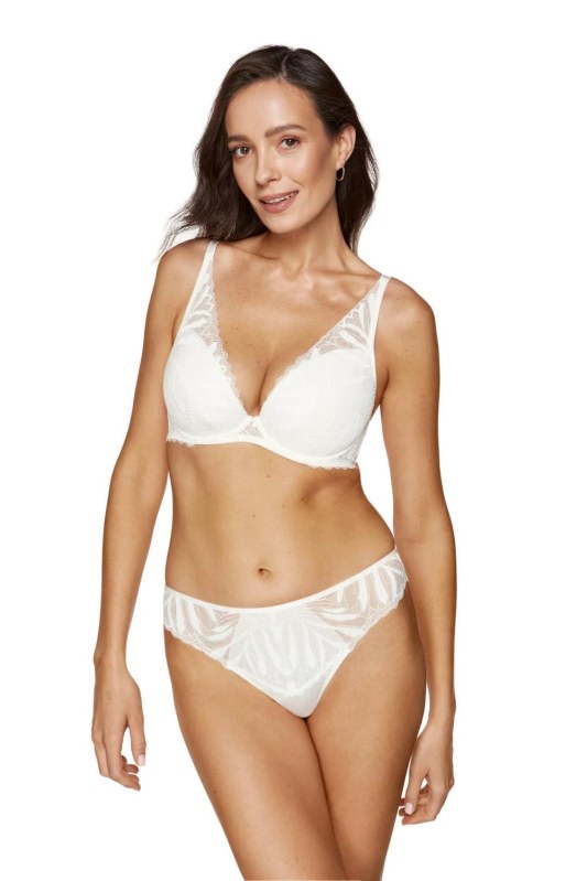 Push-up podprsenka s&nbsp;krajkou model 213660 Gorteks - Dámské spodní prádlo podprsenky push-up