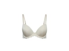 Podprsenka s kosticí QF1444E smetanová - Calvin Klein