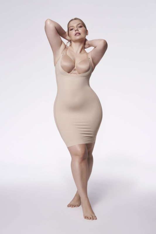 Dámská spodnička pod poprsí SHAPEWEAR 222 Béžová - Dámské spodní prádlo spodnička