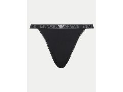 Dámské tanga 164282 4R221 00020 černé - Emporio Armani