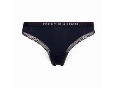 Dámská tanga Tonal Logo Lace UW0UW04184-DW5 - Tommy Hilfiger