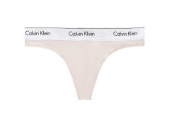 Dámská tanga Modern Cotton Metallic QF6136E-VJS - Calvin Klein