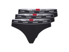 BOSS Dámská tanga 3Pack Stripe 50469681-001 - HUGO