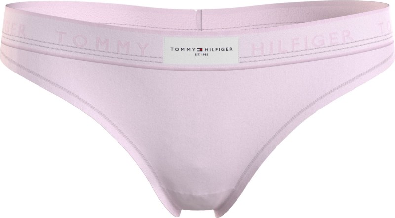 Dámská tanga UW0UW04812 TOG sv. růžové - Tommy Hilfiger - Dámské spodní prádlo tanga
