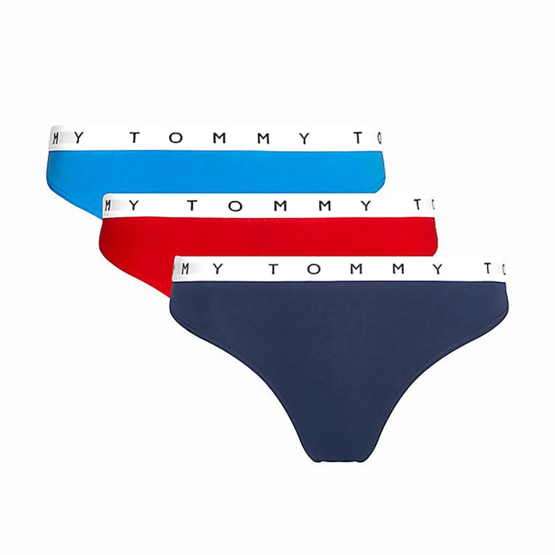 Dámská tanga 3Pack UW0UW02521-0V7 - Tommy Hilfiger Dámská tanga 3Pack UW0UW02521-0V7 - Tommy Hilfiger - Dámské spodní prádlo tanga