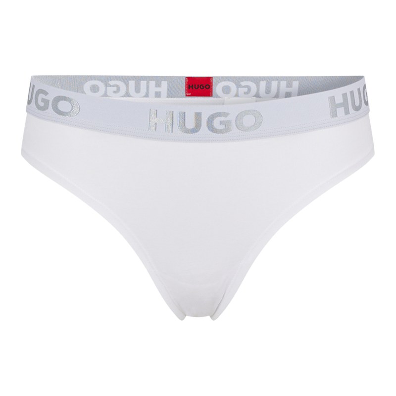 BOSS Dámská tanga Sporty Logo 50469651-100 - HUGO BOSS Dámská tanga Sporty Logo 50469651-100 - HUGO - Dámské spodní prádlo tanga