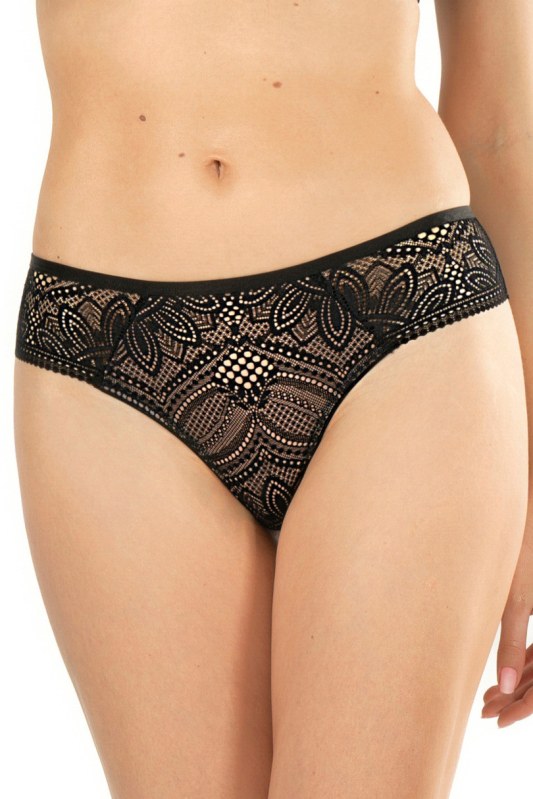 TANGA DESIRE ČERNÁ TANGA DESIRE ČERNÁ - Dámské spodní prádlo tanga
