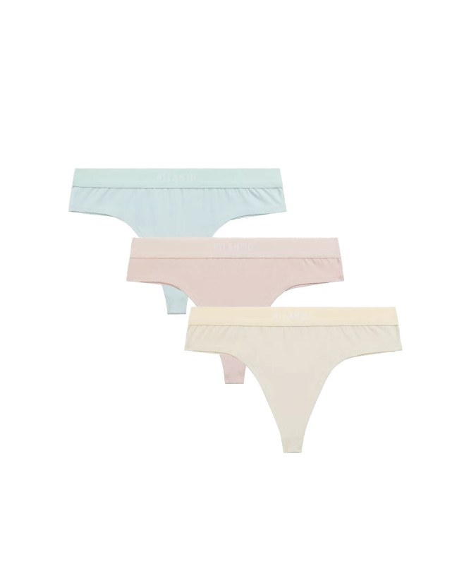 Atlantic 3CLP-013 Tanga A´3 S-XL Atlantic 3CLP-013 Tanga A´3 S-XL - Dámské spodní prádlo tanga