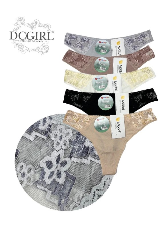 DC Girl Tanga 26999 A´12 S-L - Dámské spodní prádlo tanga